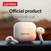 Lenovo-auriculares inalámbricos LP40, audífonos TWS con Bluetooth, Control táctil, deportivos, estéreo, para teléfono Android